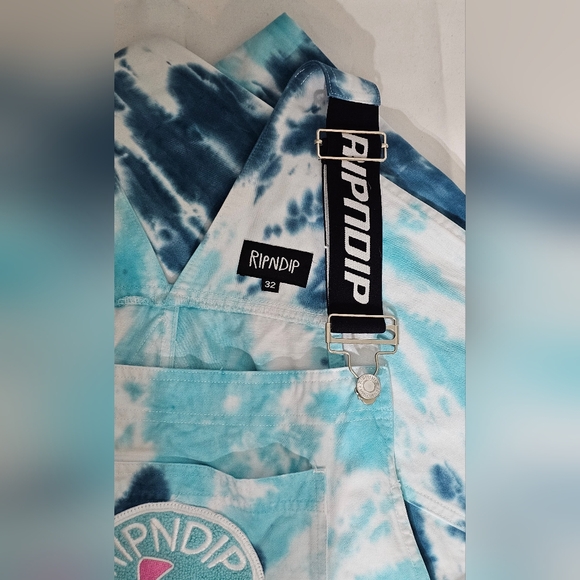 RIP N DIP tie-dye overalls. - Picture 9 of 15